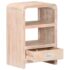vidaXL Bedside Table 40x30x60 cm Solid Acacia Wood - Image 2