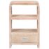 vidaXL Bedside Table 40x30x60 cm Solid Acacia Wood - Image 4