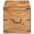 vidaXL Chest 90x40x40 cm Solid Acacia Wood - Image 3