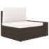 vidaXL 10 Piece Garden Lounge Set Poly Rattan Brown - Image 7