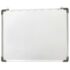 vidaXL Magnetic Dry-erase Whiteboard White 70x50 cm Steel - Image 4