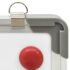vidaXL Magnetic Dry-erase Whiteboard White 90x60 cm Steel - Image 6