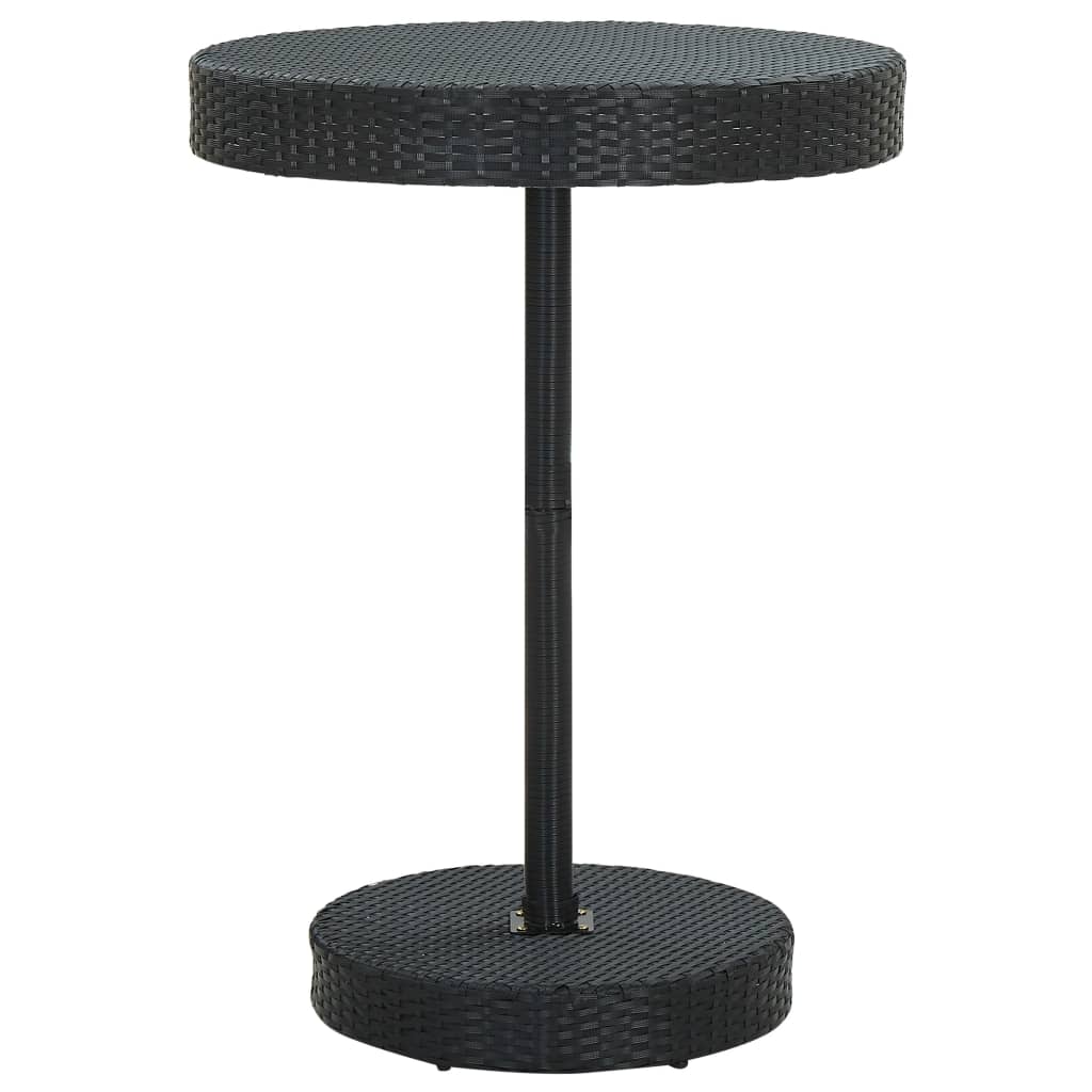 8720286002957_a_en_hd_1 vidaXL Garden Table Black 75.5x106 cm Poly Rattan - Image 1