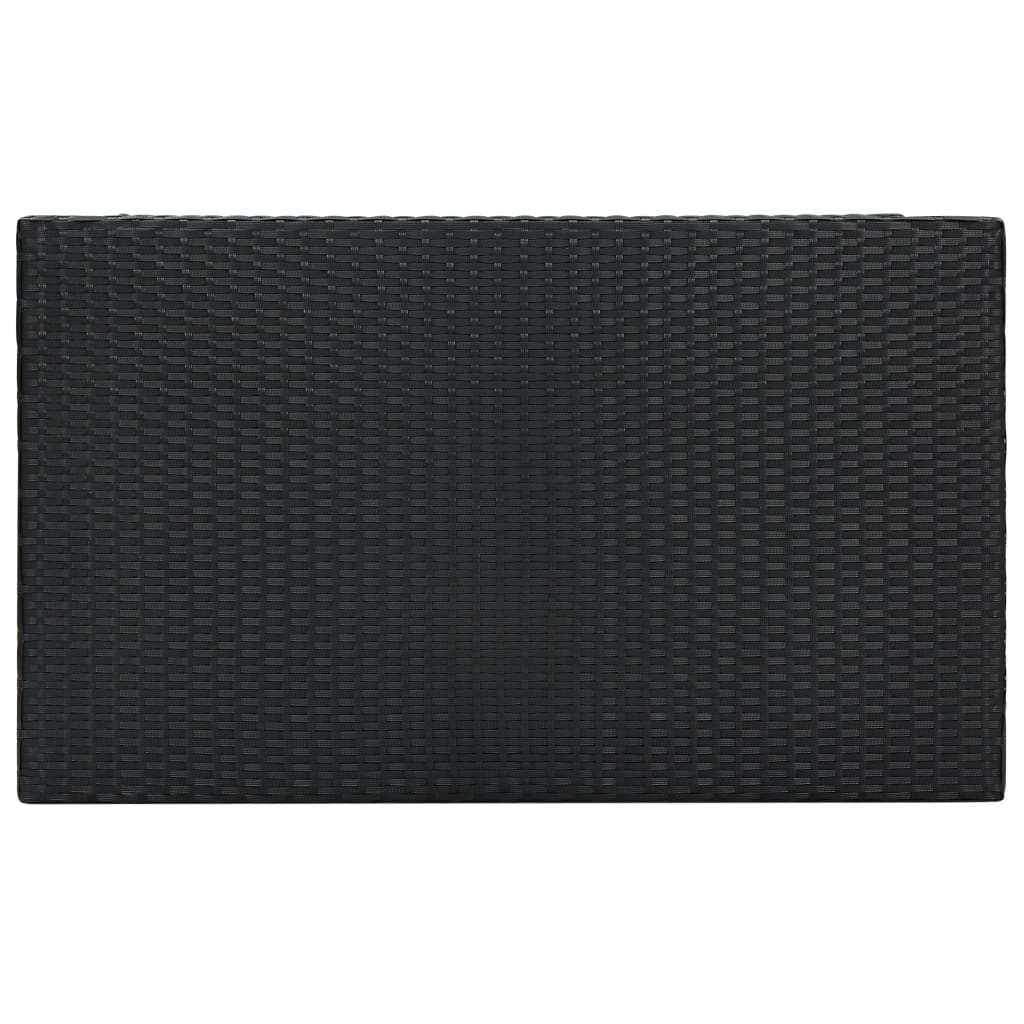 8720286003107_g_en_hd_3 vidaXL Garden Bar Table Black 100x60.5x110.5 cm Poly Rattan - Image 4