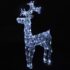 vidaXL Reindeer Christmas Decoration 90 LEDs 60x16x100 cm Acrylic - Image 3