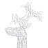 vidaXL Reindeer Christmas Decoration 90 LEDs 60x16x100 cm Acrylic - Image 5