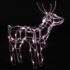 vidaXL 3 Piece Christmas Light Display Reindeers 229 LEDs - Image 5