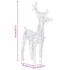 vidaXL Reindeers & Sleigh Christmas Decoration 160 LEDs 130 cm Acrylic - Image 9