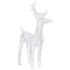 vidaXL Reindeers & Sleigh Christmas Decoration 280x28x55 cm Acrylic - Image 4