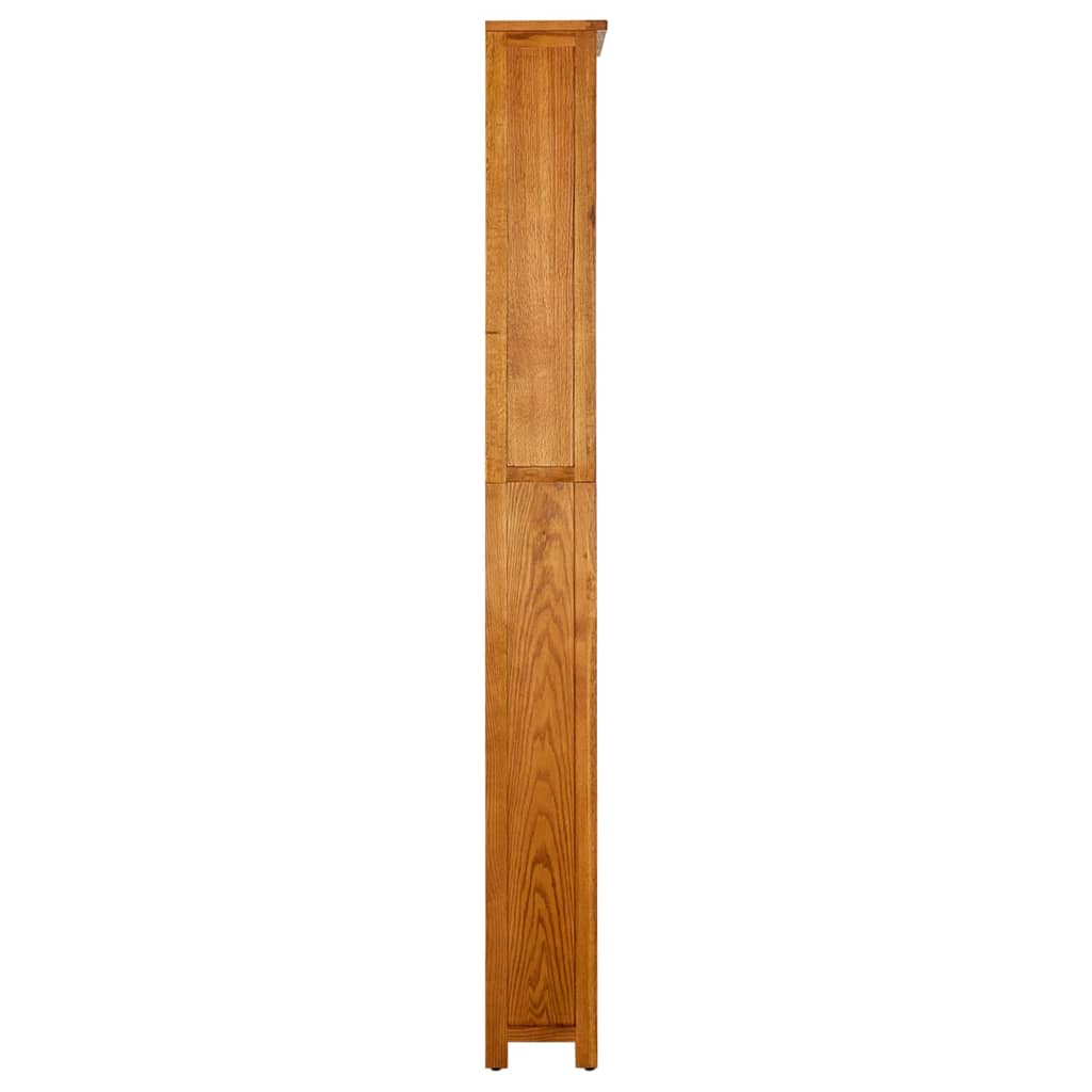 8720286006719_g_en_hd_2 vidaXL 7-Tier Bookcase 90x22.5x200 cm Solid Oak Wood - Image 4