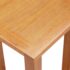 vidaXL Side Table 27x24x55 cm Solid Oak Wood - Image 5
