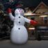 vidaXL Christmas Inflatable Snowman with LED IP44 600 cm XXL