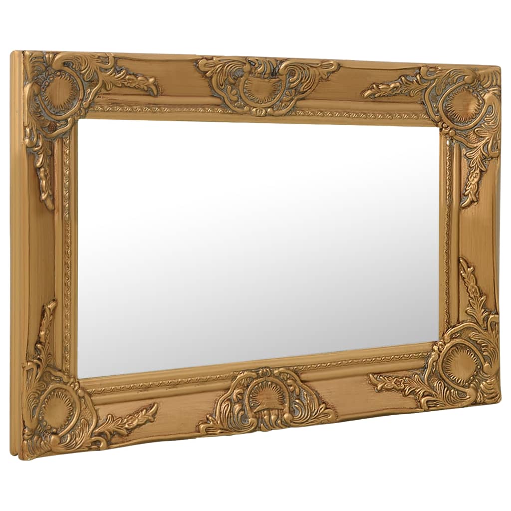 8720286009475_g_en_hd_1 vidaXL Wall Mirror Baroque Style 60x40 cm Gold - Image 2
