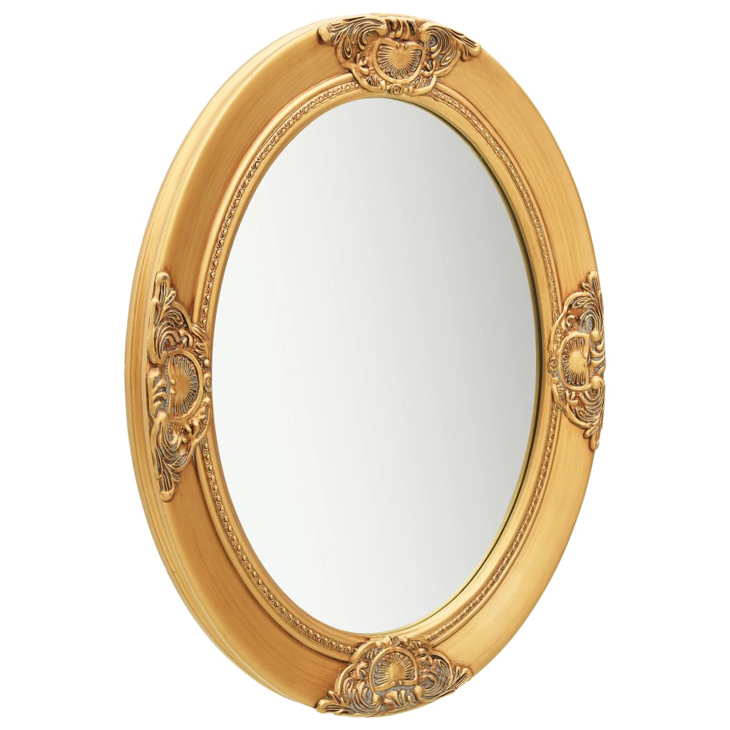 8720286009673_g_en_hd_1 vidaXL Wall Mirror Baroque Style 50x60 cm Gold - Image 2