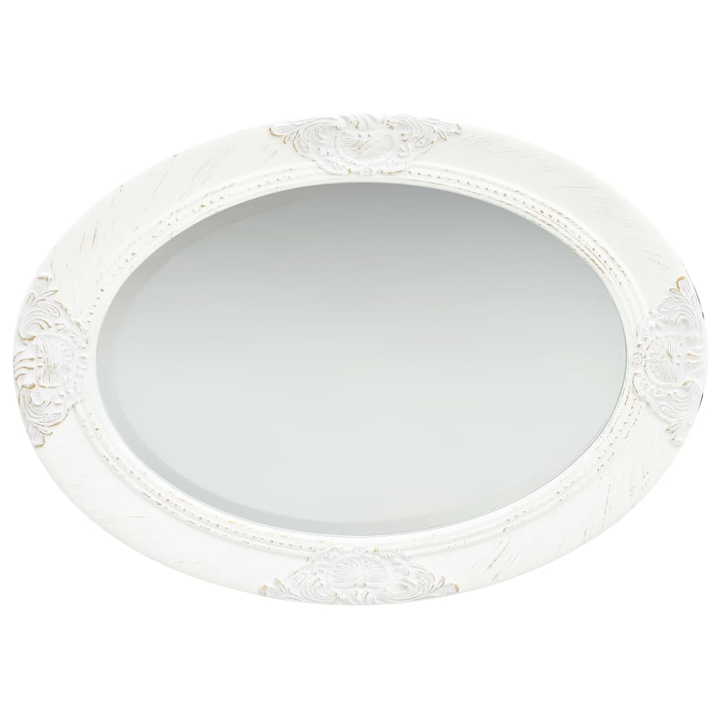 8720286009703_g_en_hd_2 vidaXL Wall Mirror Baroque Style 50x70 cm White - Image 3