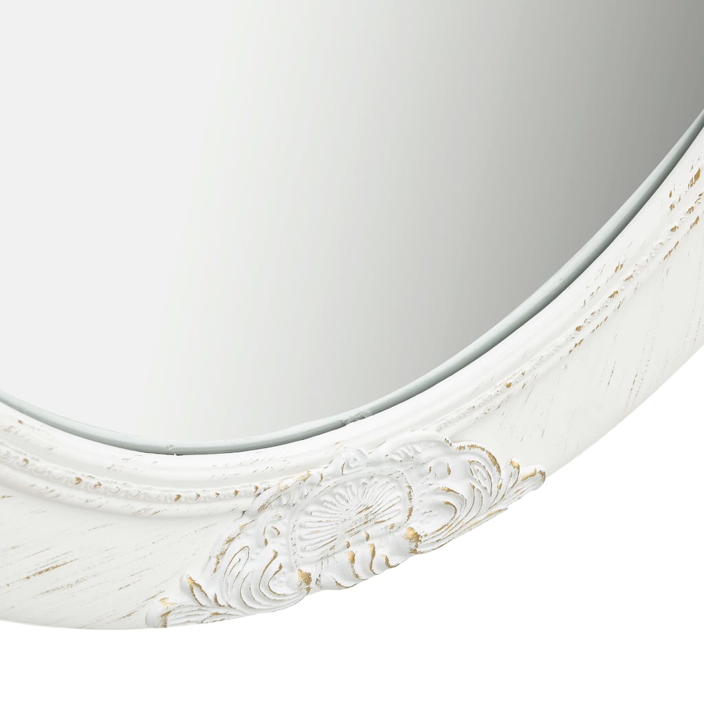 8720286009703_g_en_hd_4 vidaXL Wall Mirror Baroque Style 50x70 cm White - Image 5