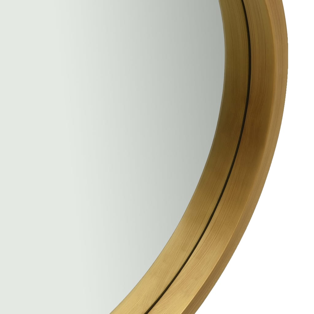 8720286009833_g_en_hd_2 vidaXL Wall Mirror with Strap 50 cm Gold - Image 3