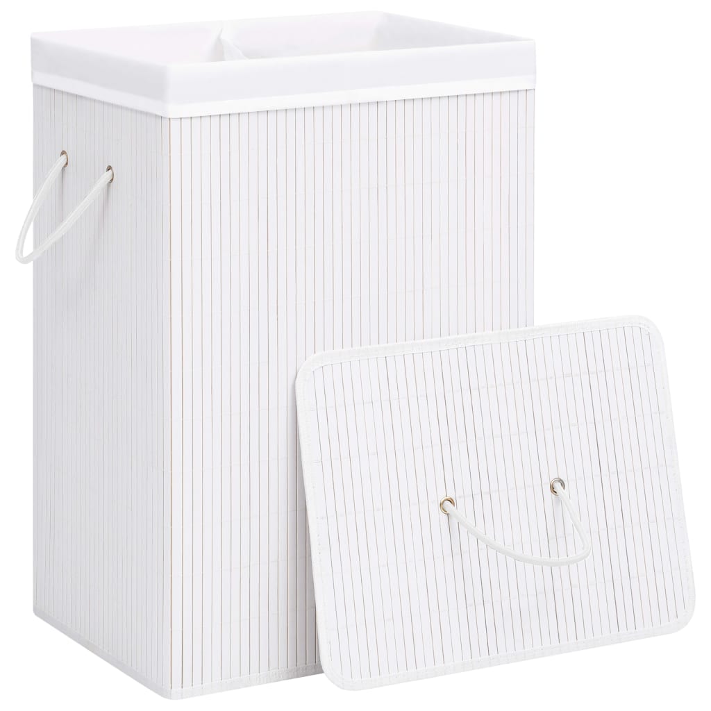 8720286010648_g_en_hd_2 vidaXL Bamboo Laundry Basket with 2 Sections White 72 L - Image 3