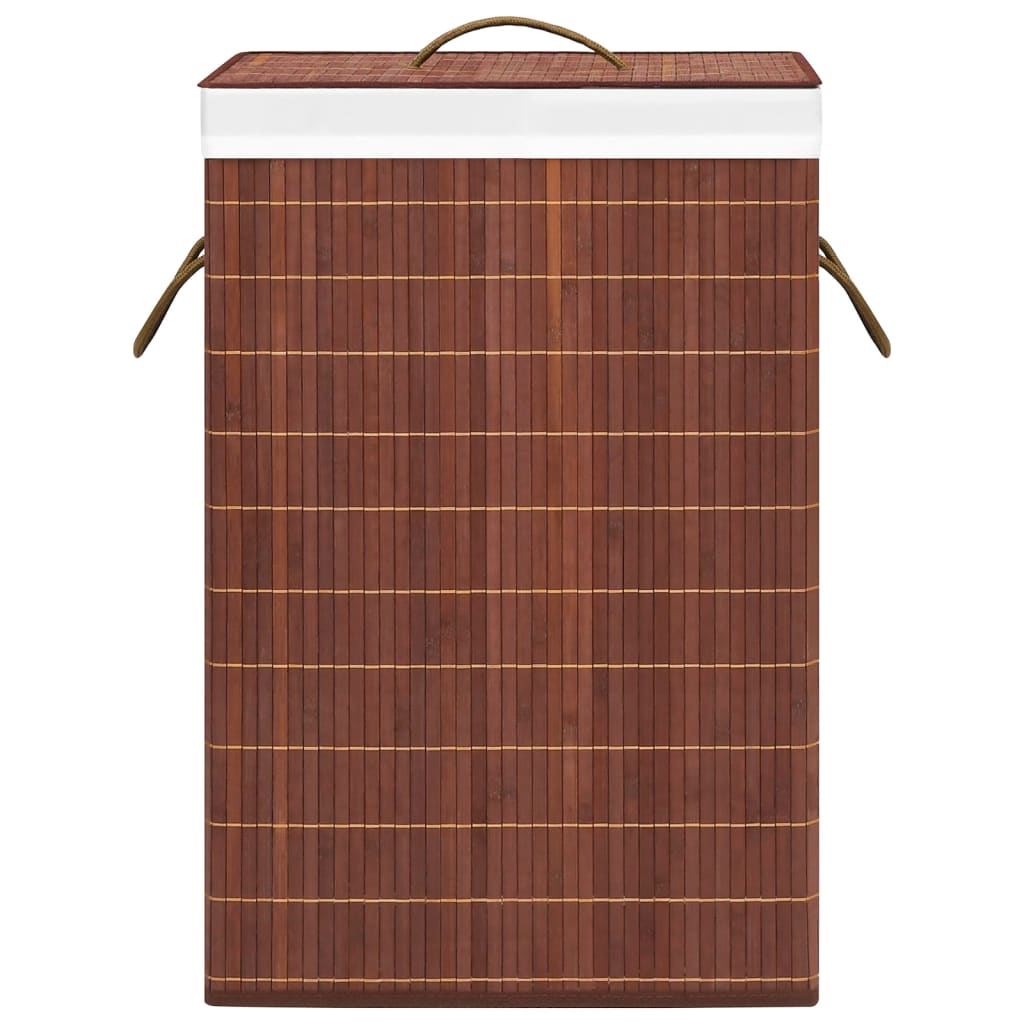 8720286010686_g_en_hd_3 vidaXL Bamboo Laundry Basket with 2 Sections Brown 72 L - Image 4