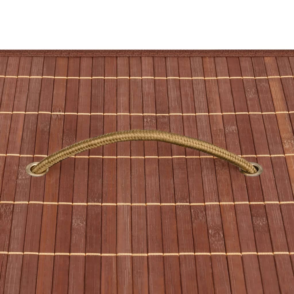 8720286010686_g_en_hd_5 vidaXL Bamboo Laundry Basket with 2 Sections Brown 72 L - Image 6