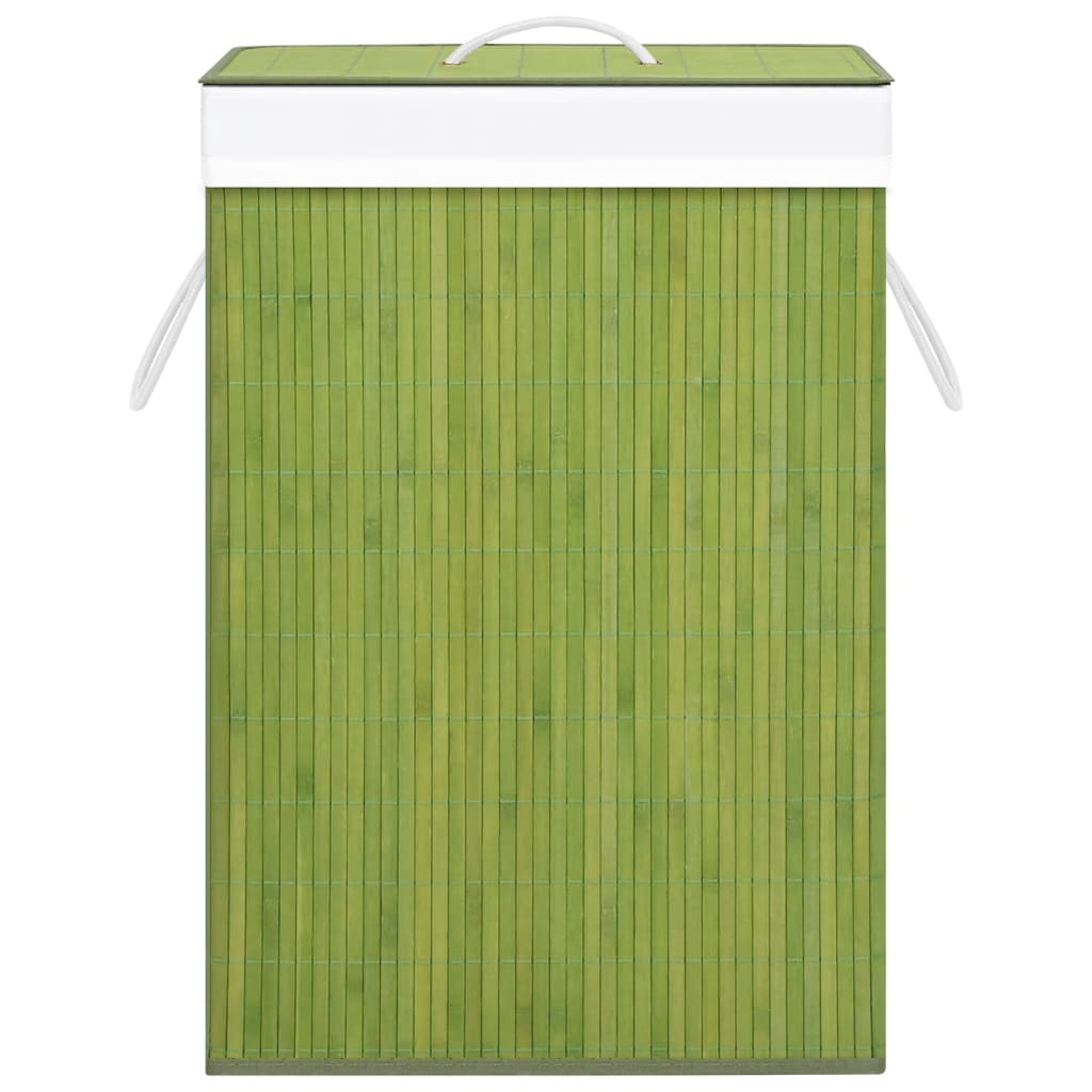 8720286010709_g_en_hd_2 vidaXL Bamboo Laundry Basket with 2 Sections Green 72 L - Image 3