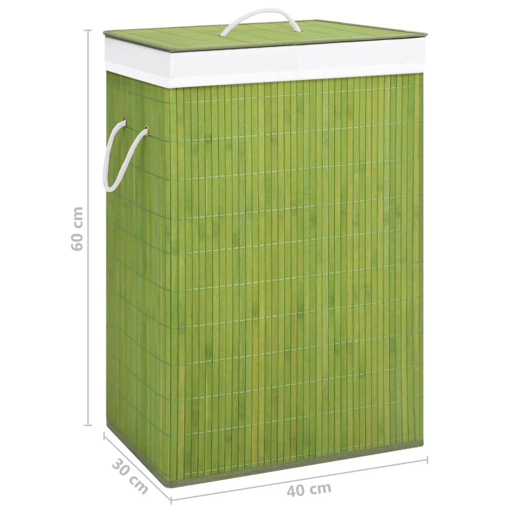 8720286010709_g_en_hd_8 vidaXL Bamboo Laundry Basket with 2 Sections Green 72 L - Image 9