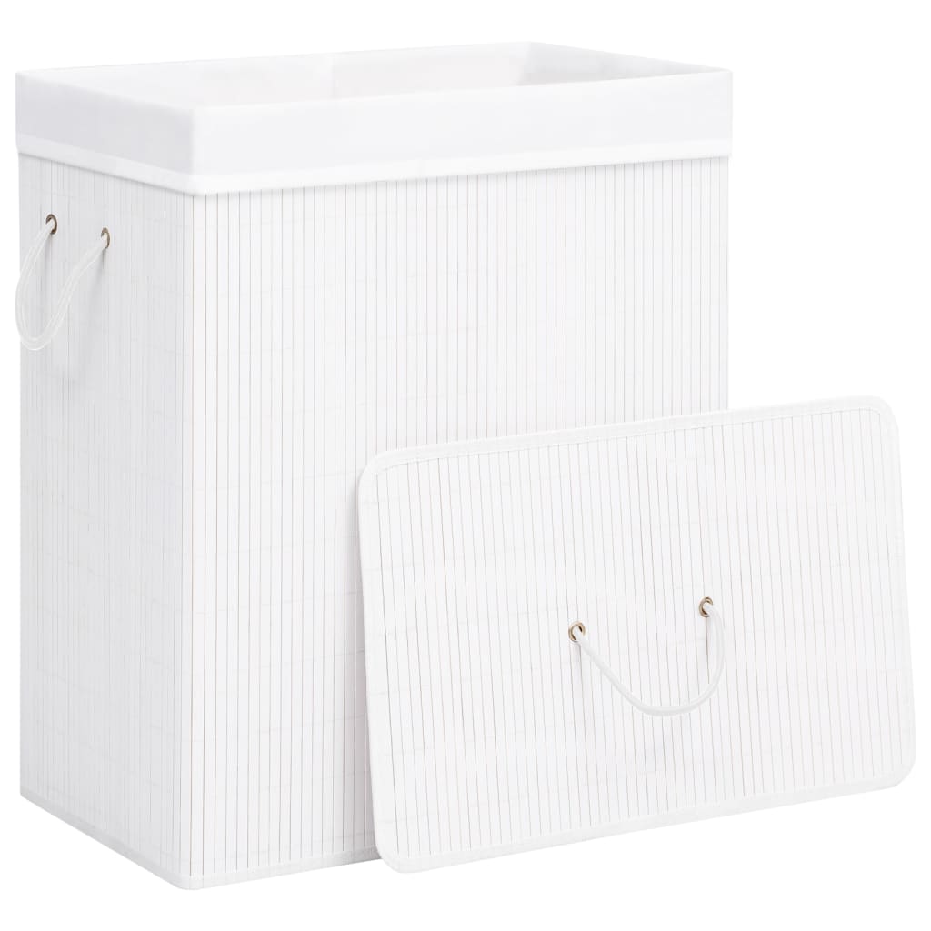 8720286010730_g_en_hd_2 vidaXL Bamboo Laundry Basket with Single Section White 83 L - Image 3