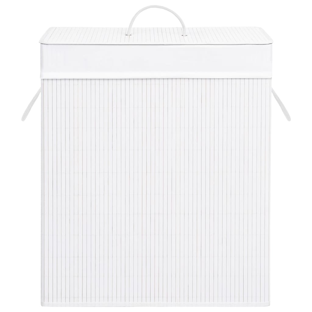 8720286010730_g_en_hd_3 vidaXL Bamboo Laundry Basket with Single Section White 83 L - Image 4