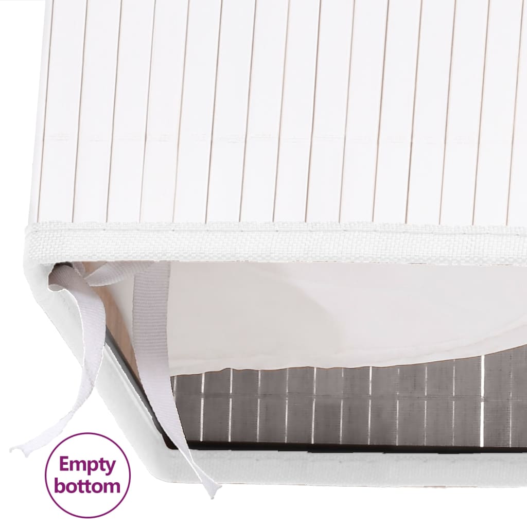 8720286010730_g_en_hd_7 vidaXL Bamboo Laundry Basket with Single Section White 83 L - Image 8