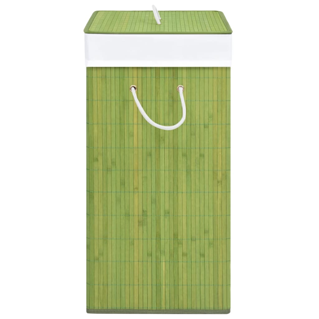 8720286010754_g_en_hd_4 vidaXL Bamboo Laundry Basket with Single Section Green 83 L - Image 5