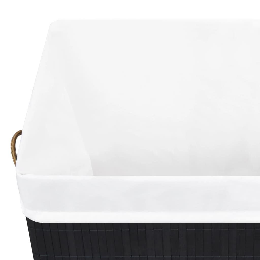 8720286010792_g_en_hd_6 vidaXL Bamboo Laundry Basket with Single Section Black 83 L - Image 7