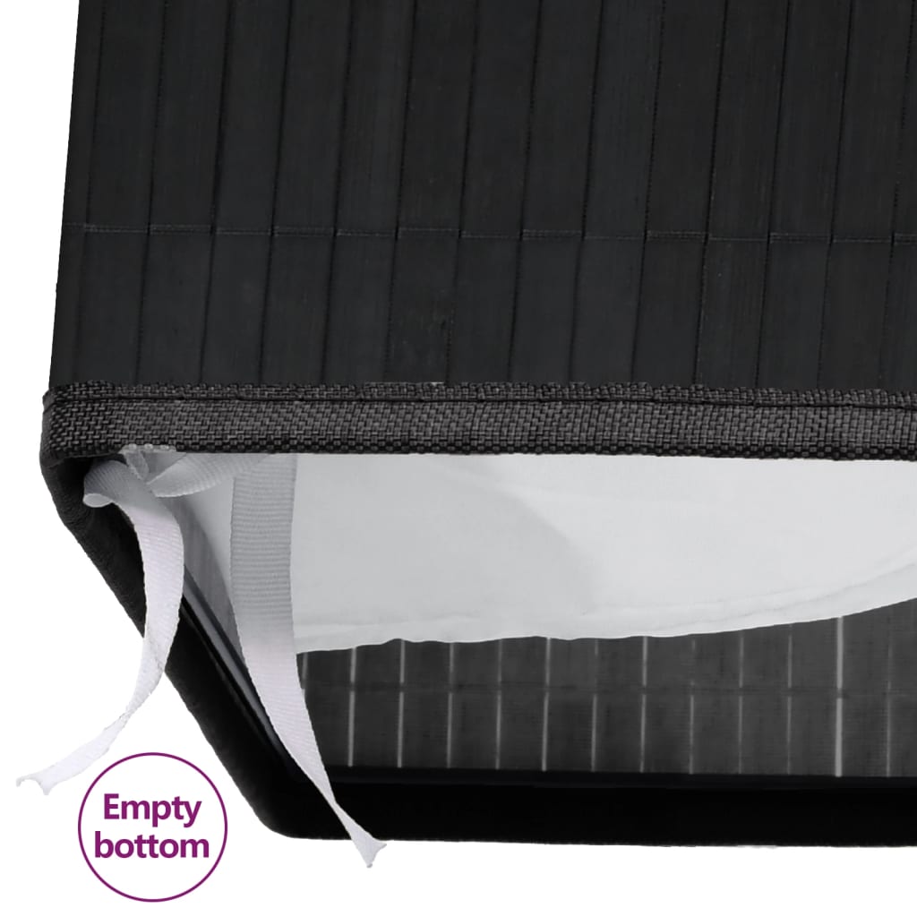 8720286010792_g_en_hd_7 vidaXL Bamboo Laundry Basket with Single Section Black 83 L - Image 8
