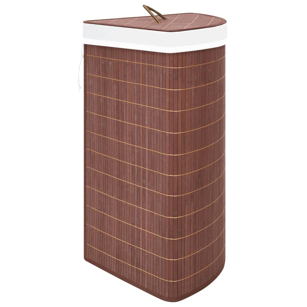 8720286010815_g_en_hd_4 vidaXL Bamboo Corner Laundry Basket Brown 60 L - Image 5