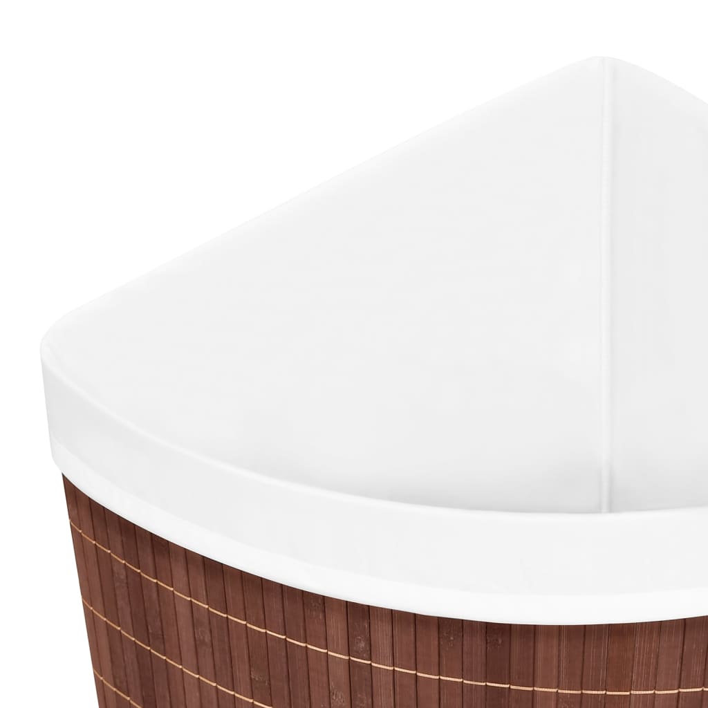8720286010815_g_en_hd_5 vidaXL Bamboo Corner Laundry Basket Brown 60 L - Image 6