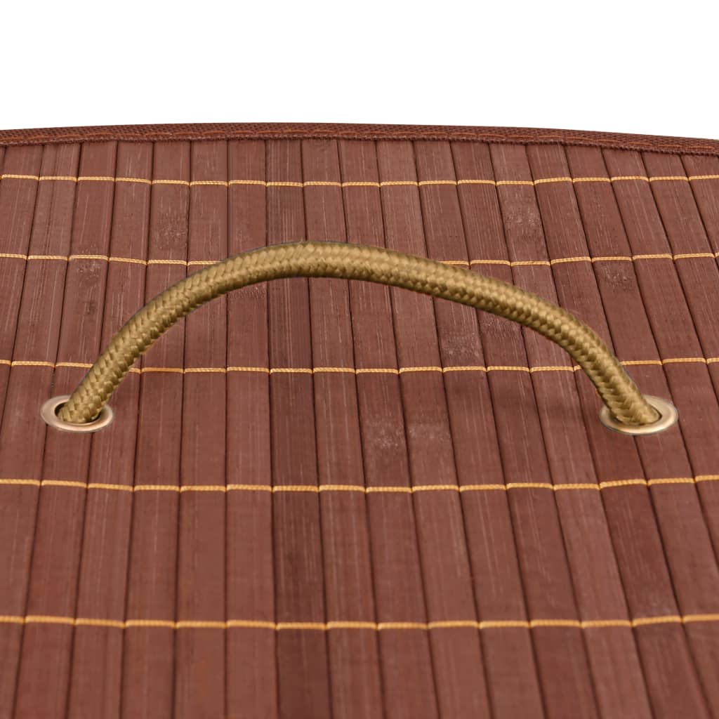 8720286010815_g_en_hd_6 vidaXL Bamboo Corner Laundry Basket Brown 60 L - Image 7