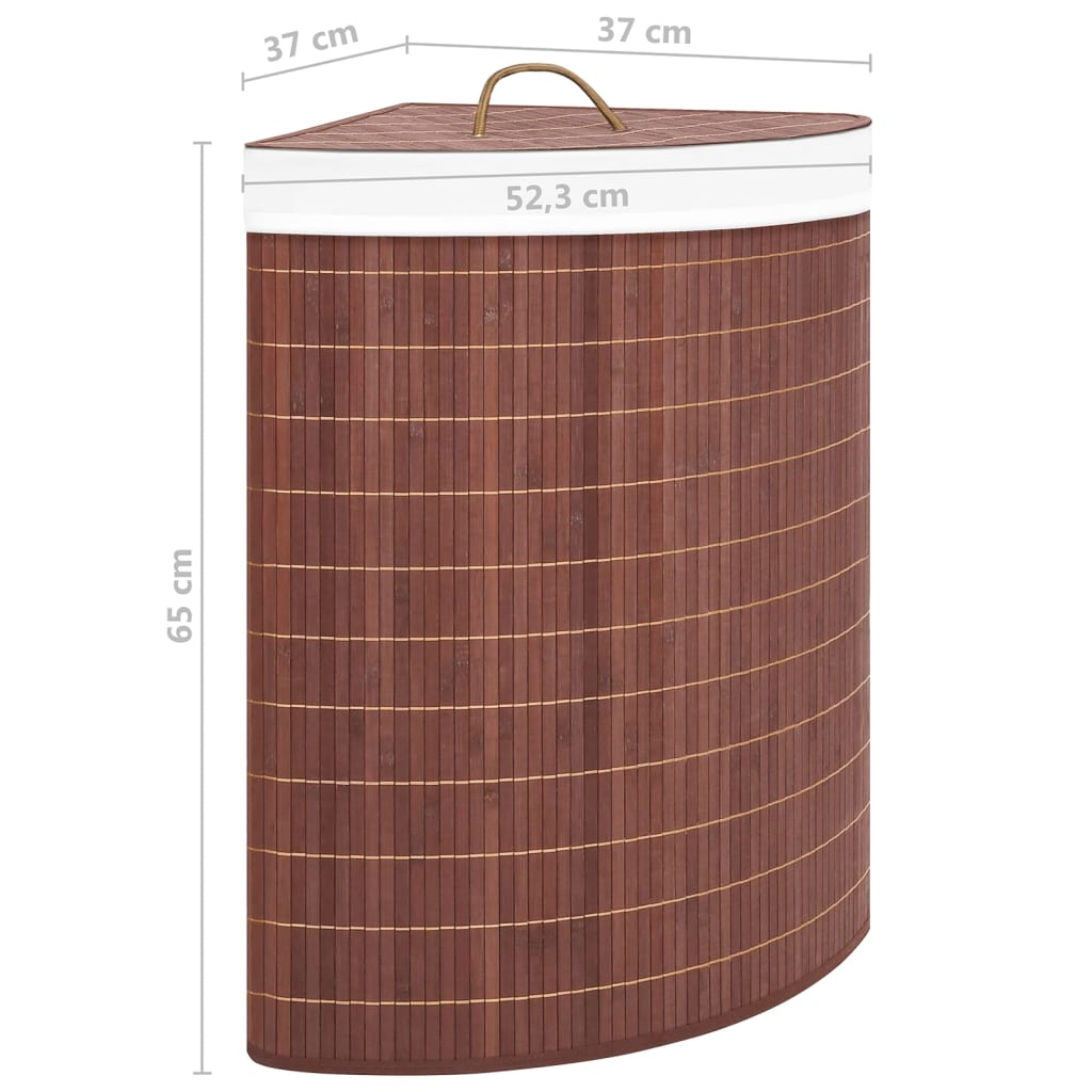 8720286010815_g_en_hd_8 vidaXL Bamboo Corner Laundry Basket Brown 60 L - Image 9