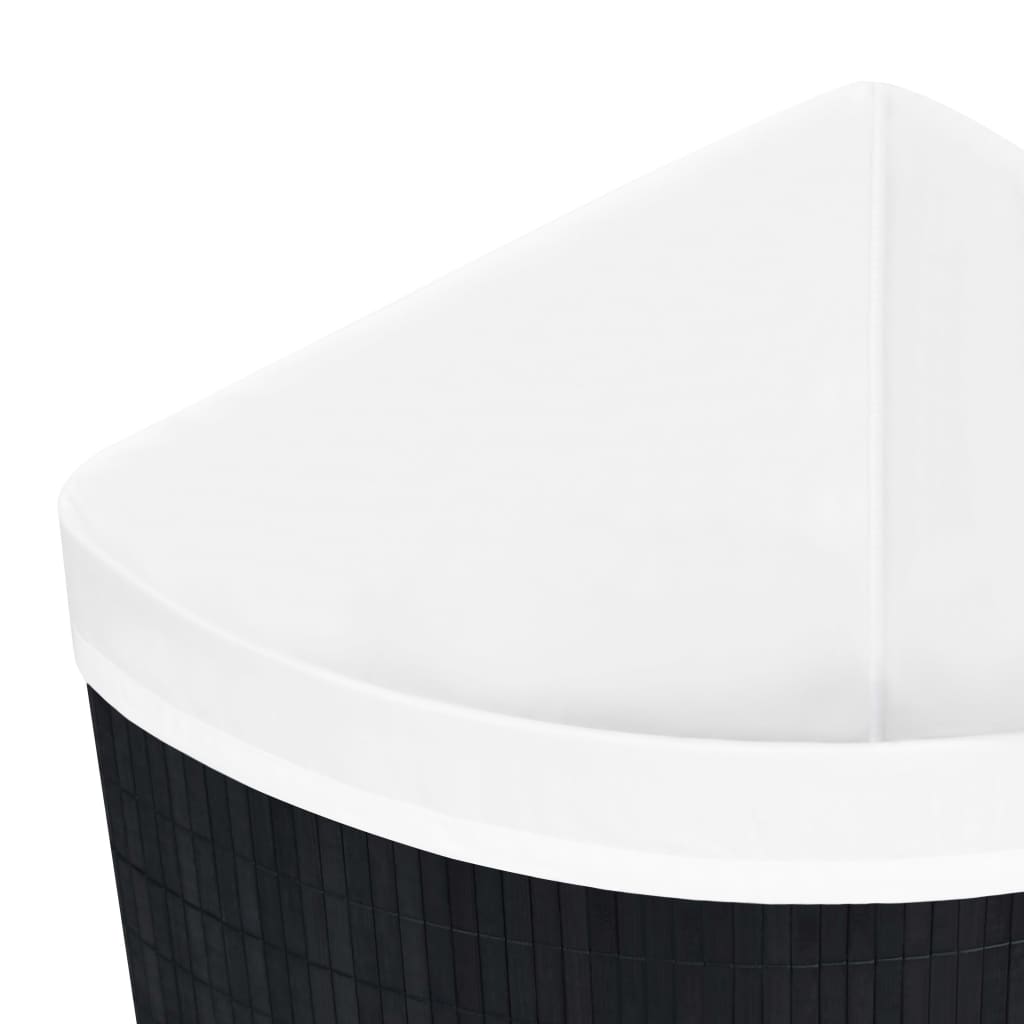 8720286010839_g_en_hd_5 vidaXL Bamboo Corner Laundry Basket Black 60 L - Image 6