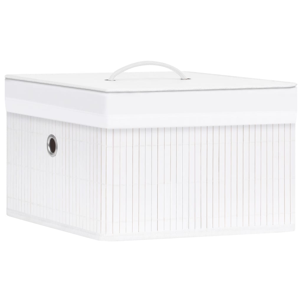 8720286010877_g_en_hd_1 vidaXL Bamboo Storage Boxes 4 pcs White - Image 2