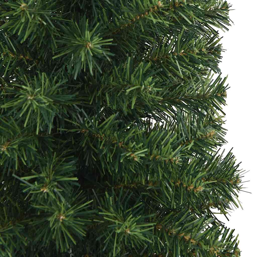 8720286011515_g_en_hd_4 vidaXL Slim Artificial Christmas Tree with Stand Green 240 cm PVC - Image 5