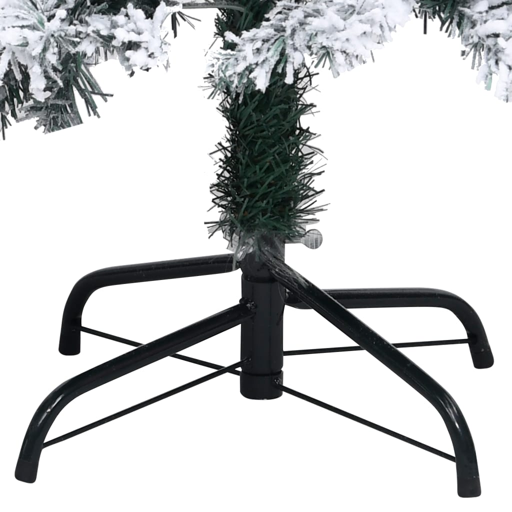 8720286011621_g_en_hd_4 vidaXL Artificial Christmas Tree with Flocked Snow Green 150 m PVC - Image 5