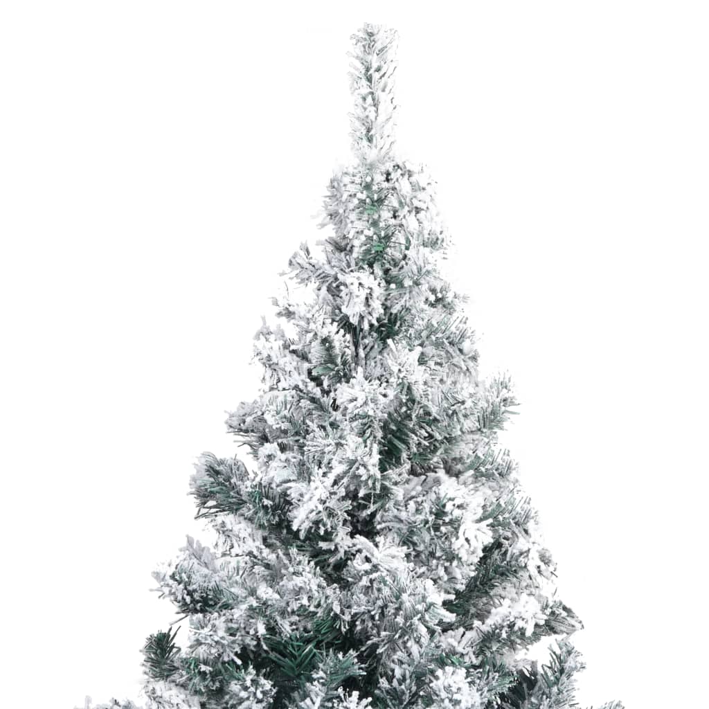 8720286011638_g_en_hd_2 vidaXL Artificial Christmas Tree with Flocked Snow Green 180 cm PVC - Image 3