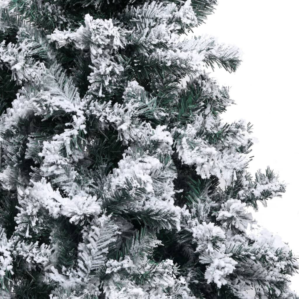 8720286011638_g_en_hd_3 vidaXL Artificial Christmas Tree with Flocked Snow Green 180 cm PVC - Image 4