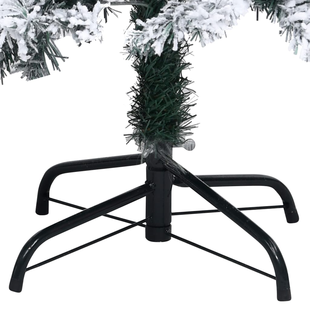 8720286011638_g_en_hd_4 vidaXL Artificial Christmas Tree with Flocked Snow Green 180 cm PVC - Image 5
