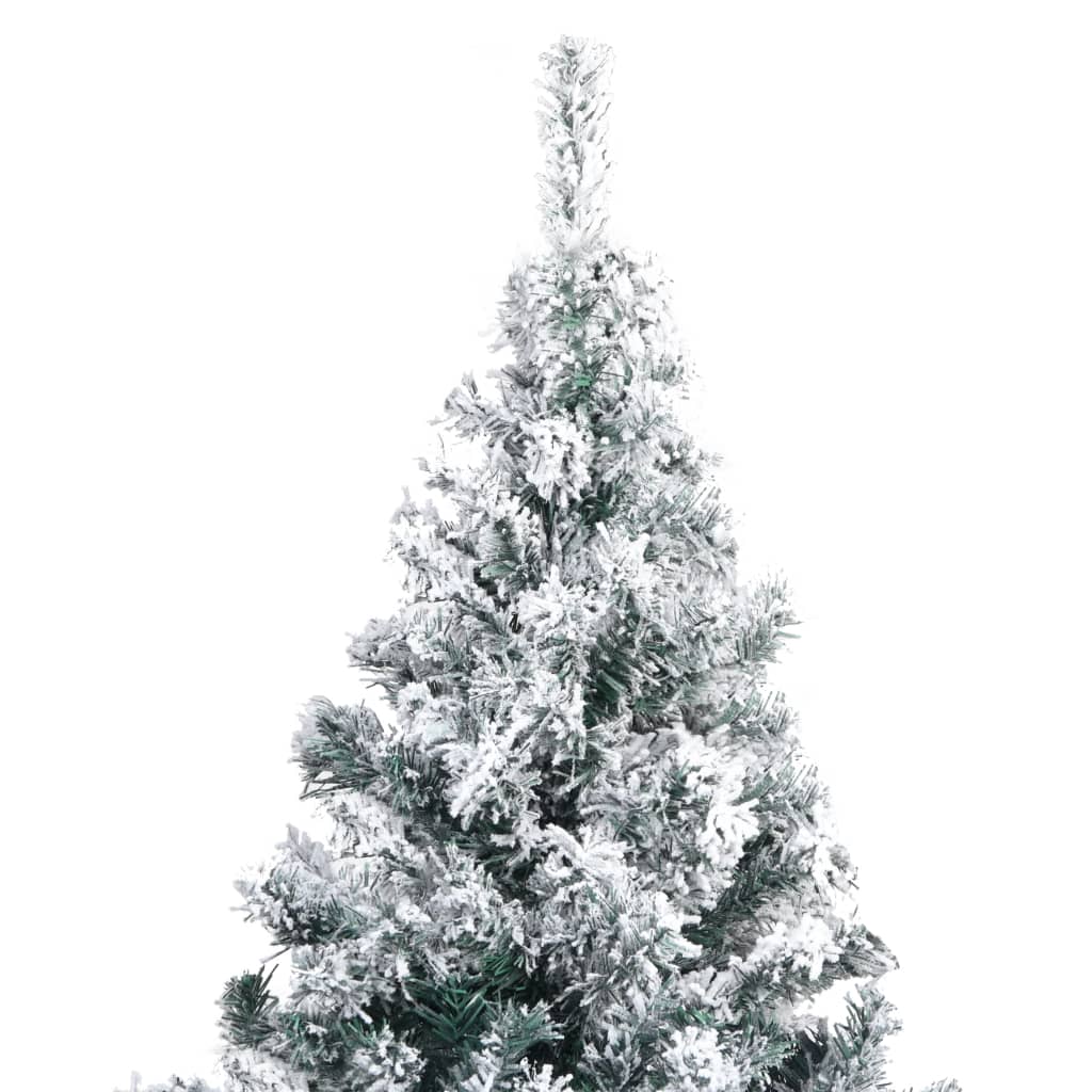 8720286011652_g_en_hd_2 vidaXL Artificial Christmas Tree with Flocked Snow Green 240 cm PVC - Image 3