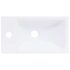 vidaXL Wash Basin 400x220x90 mm SMC White - Image 4