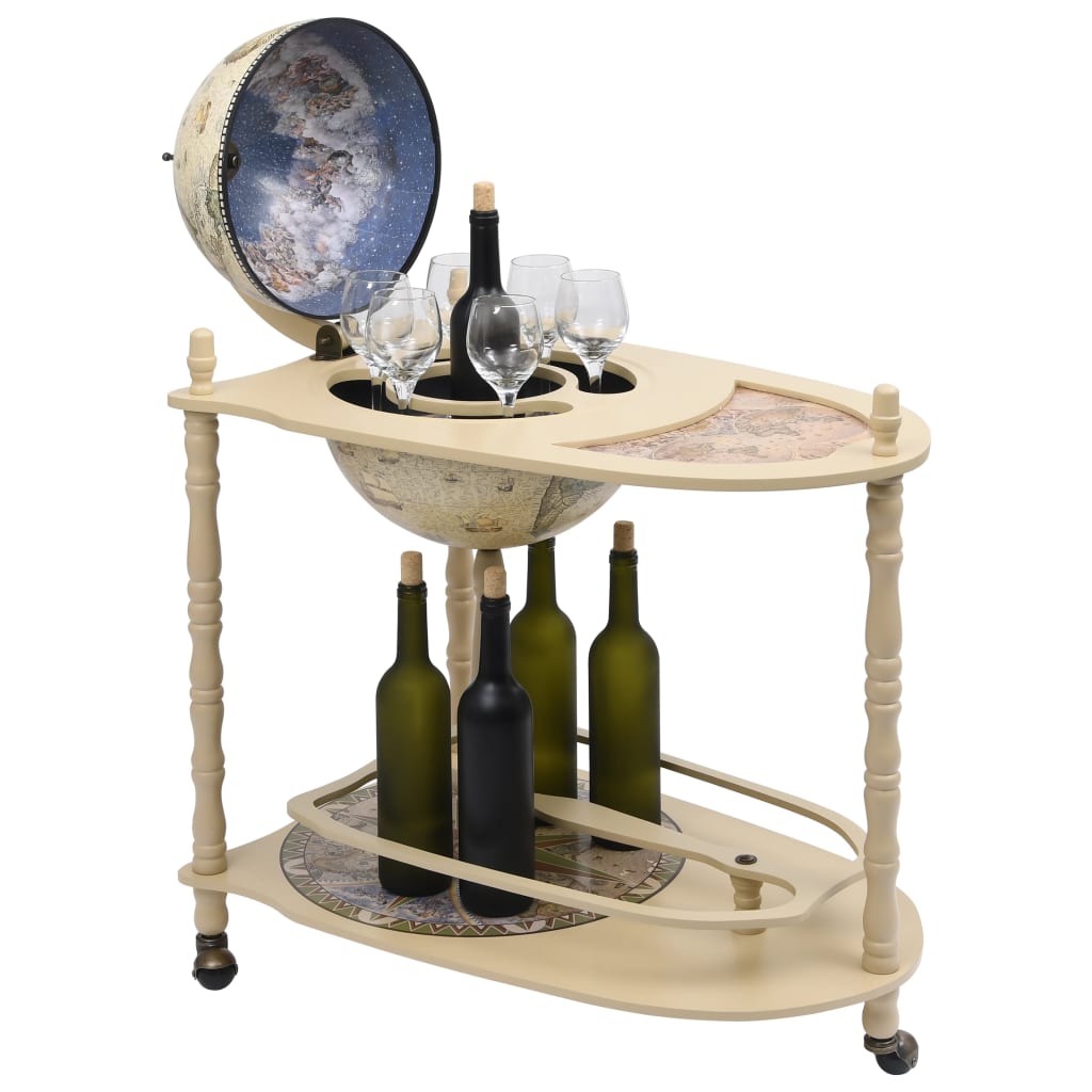 8720286014325_g_en_hd_1 vidaXL Freestanding Globe Bar Wine Stand Eucalyptus Wood Green - Image 2