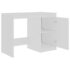 vidaXL Desk White 140x50x76 cm Engineered Wood - Image 7