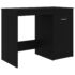 vidaXL Desk Black 140x50x76 cm Engineered Wood - Image 6