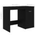 vidaXL Desk Black 140x50x76 cm Engineered Wood - Image 10