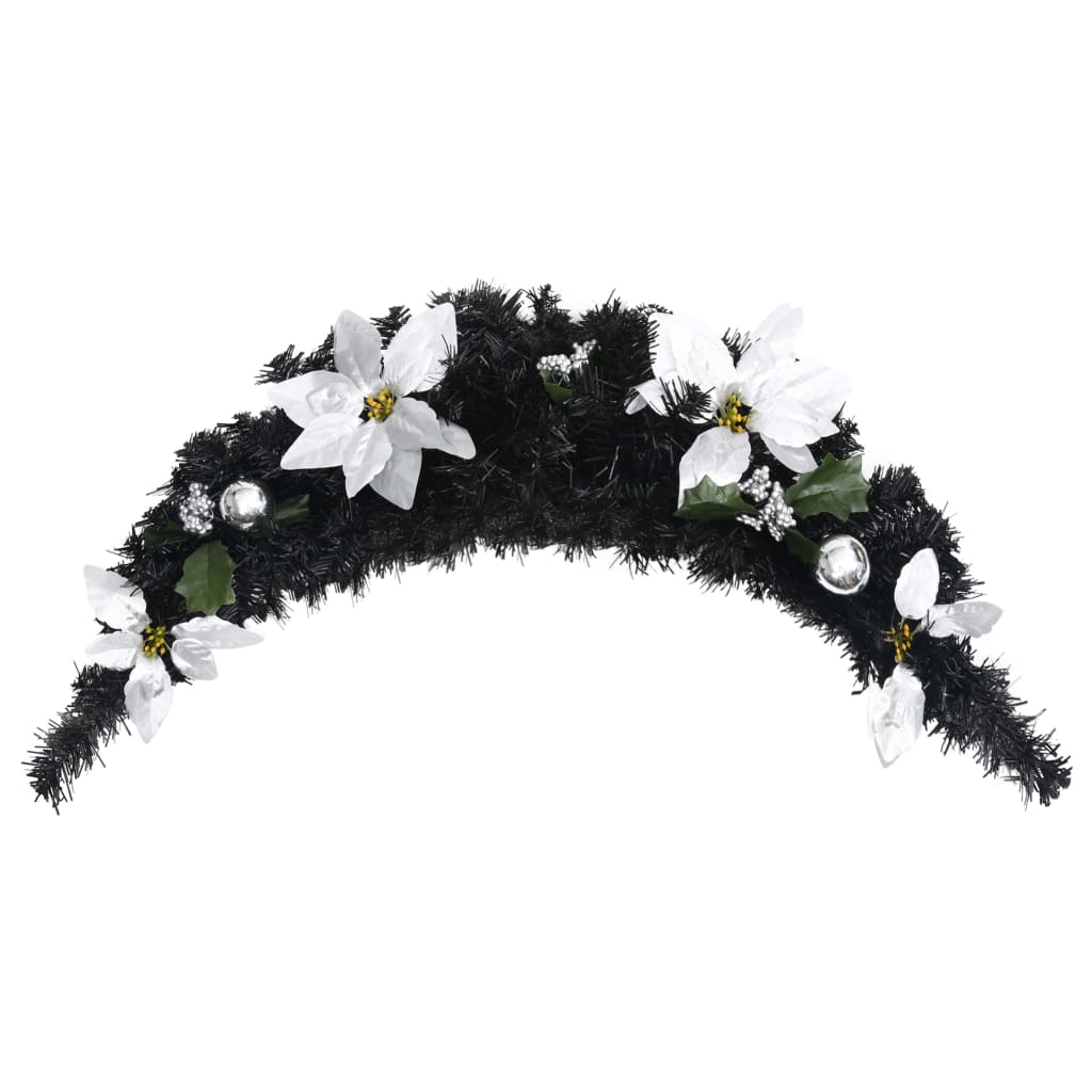 8720286014561_g_en_hd_2 vidaXL Christmas Arch with LED Lights Black 90 cm PVC - Image 3